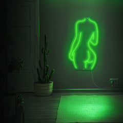 'Female Silhouette' LED Neon Sign