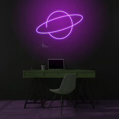 'Planet' LED Neon Sign