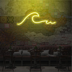 'Wave' LED Neon Sign