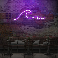 'Wave' LED Neon Sign