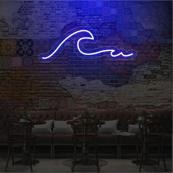 'Wave' LED Neon Sign